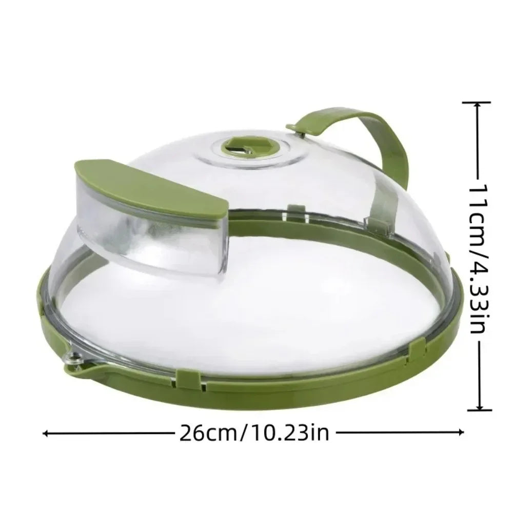 SteamGuard Microwave Splatter Cover