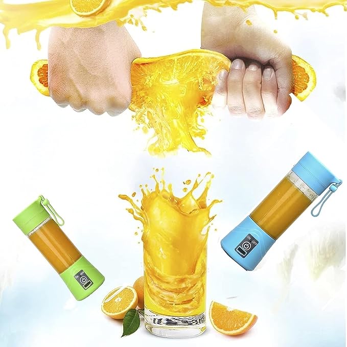 Portable Mini Juicer Blender – USB Rechargeable & Travel-Friendly