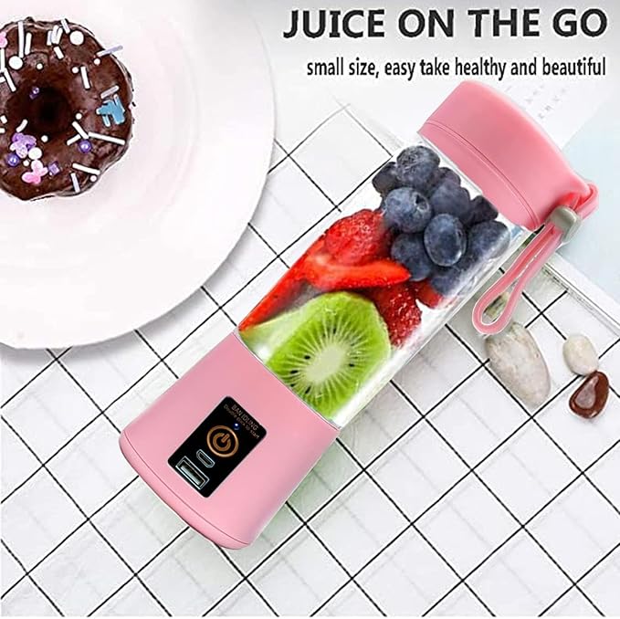 Portable Mini Juicer Blender – USB Rechargeable & Travel-Friendly