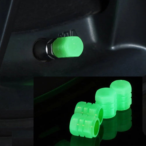 Car luminous tyre cap
