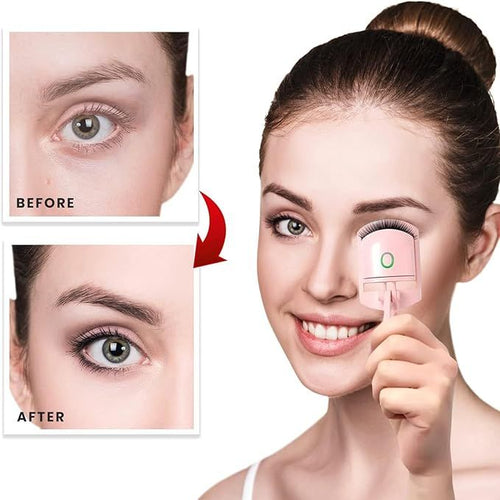 Heated Eyelash Curler – Perfect Lift & Long-Lasting Curl in Seconds